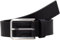 Calvin Klein Herren Gürtel Ledergürtel, Schwarz (Ck Black), 130 cm
