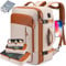Lumesner Handgepäck-Rucksack (Beige, XL)