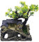Saim Aquarium Deko Aquarium Dekoration Harz Aqua Höhle Ornamente XY-1029F