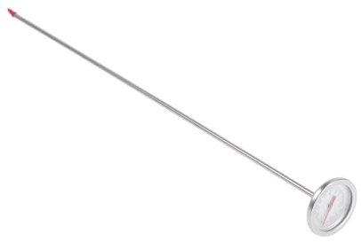 Toddmomy 2 Stk Kompost-thermometer Bodentester Wurm Bodenthermometer Außentemperaturprüfer Anlage Bodentemperatur Landwirtschaft Boden Ph-meter Wurmboden Rasen Rostfreier Stahl Induktion