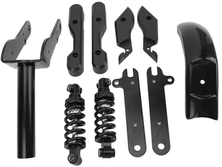 Alomejor Elektrische Roller-Federgabel, Universelle ABS-Gabel aus Edelstahl für M365 1S PRO Scooter