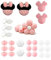 Lot de 32 perles silicone alimentaires style souris