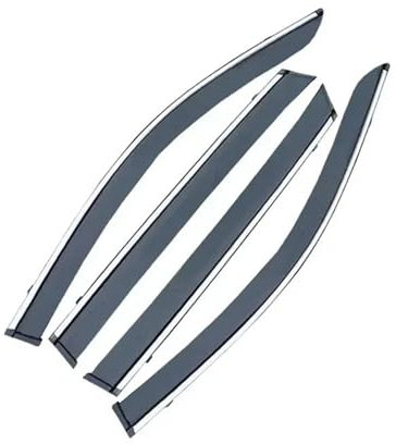 Regenabweiser Set Auto Wetter Shields Visier Für Hyundai Für Elantra 2024 Für MK7 CN7 2021~2023 Für Avante I30 Limousine Fenster Auto Windabweiser