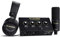 M-AUDIO M-Track Duo HD Audio Interface, M100 Kondensatormikrofon und HDH41 Studio Monitoring Kopfhörer für Aufnahmen, Produzenten, Content-Ersteller und Podcaster