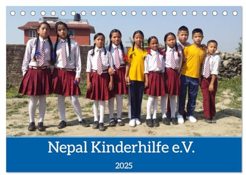 Kalender der Nepal Kinderhilfe e.V. (Tischkalender 2025 DIN A5 quer), CALVENDO Monatskalender