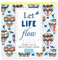 Let life flow: Entspannte Zitate zum Ausmalen, Verschenken & Dekorieren (Malprodukte für Erwachsene)