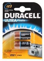 Dynamic Power 7035773 DURACELL-pile LITHIUM 3V ULTRA 123 Lot de 2