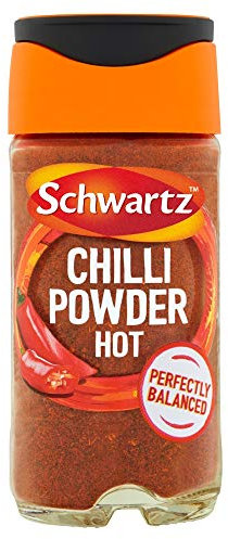 Schwartz Polvo de chile caliente, 38g