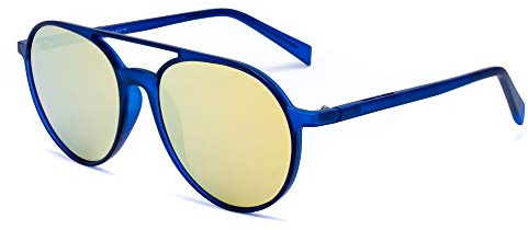 Italia Independent Unisex Adults’ 0038-022-000 Sunglasses, Blue (Azul), 53