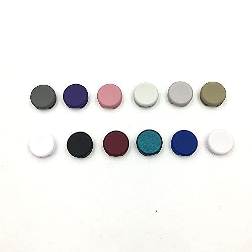 3D Analog Thumb Stick Grip Joystick Cap Cover Rocker Button Replacement for 3DS 3DSXL New 3DS New 3DS XL LL (Light Grey)