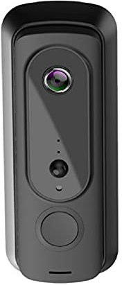 POXE WiFi Video Security Doorbell, T5 Tuya Smart Video Doorbell, Waterproof Night Vision Home Security 1080P FHD Camera Digital Visual Intercom WIFI Door Bell for Home Safety Security
