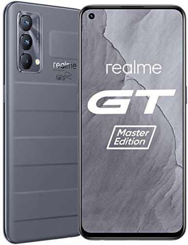 realme GT Master Edition Smartphone 6,43 Super AMOLED Super AMOLED Plein écran 120Hz 6+128Go 65W Charge Rapide 64MP Triple Caméra 4300mAh Snapdragon 778G 5G Dual SIM Android 11 NFC