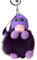 Anhänger Baby Ketten Taschen PomPom Schlüssel Cute Puppe Schlüssel Charme schlafende Schlüsselanhänger Je Schlüsselanhänger (A-012, One Size)