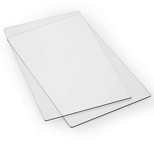 CraftFRIST Standard-Schneideunterlagen, kompatibel mit Big Shot Plus Stanzmaschine, 1 Paar