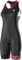 SLS3 Triathlonanzüge Frauen - Slim Athletic FRT Tri Suit Women - Einteiliger Trisuit für Frauen - Triathlonanzug für Frauen, ohne Bügel-BH (Schwarz/Fuchsia Mohnblumen, S)