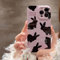 Bakicey Handyhülle für iPhone 12 Aesthetic Muster Matte hülle süße Mode PC Hardcase Kratzfest Glitzer Schutzhülle Mädchen Frauen Kameraschutz Case für iPhone 12, Kaninchen
