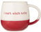 Price & Kensington Stoneware Coffee Latte Tea Cup Choco I Can't Adult Today Hot Chocolate Beverages 340ml