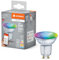 Ledvance SMART+ MATTER LED-Reflektorlampe, kompatibel mit Google, Alexa, Apple, Glas, 4,9W, 350lm, GU10, Farblicht & Weißlicht, App- oder Sprachsteuerung, bis zu 20.000 Std. Lebensdauer, single pack