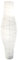 Stehlampenschatten, Lampenschirme für Stehlampen 47 '' Langer Papierlampenschatten minimalistischer Stehlampenschatten Ersatz Reispapier Stöbe Lampenabdeckung Abdeckung nur für Schlafzimmer Lampensch