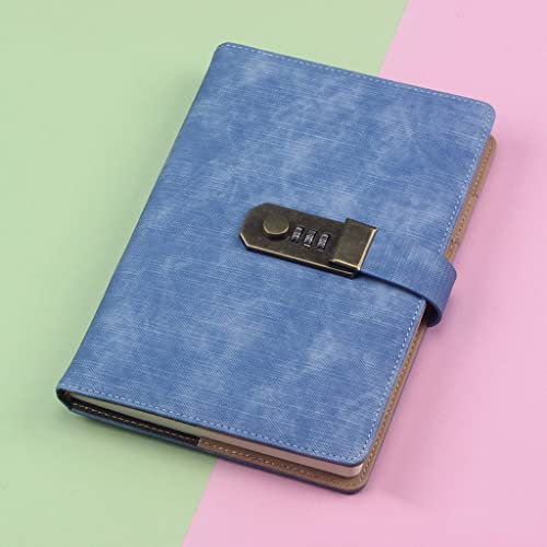 HPTHLY Libreta con Contraseña A5, Organizador Creativo, Libro Kawaii, Diario Personal De Viaje para Oficina, Diario, Manual De Bricolaje