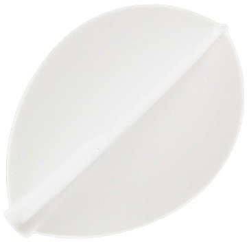 Cosmo Darts 6 Pack Fit Flight - Pear Dart Flight (White)