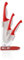 STORE BRANDANI® gift group Ufficiale CEPPO ROSSO PLEX C/3 COLTELLI CERAMICA C/MAN. PP/TPR