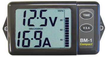 NASA Marine BM Compact Battery Monitor 24VDC - Grey
