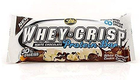 Whey Crisp Protein Bar All Stars - 1 Riegel à 50g (White Chocolate Cookie Crunch)