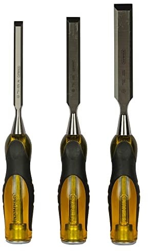 Stanley 2-16-270 - Juego de 3 formones Fatmax 10, 15, 20mm