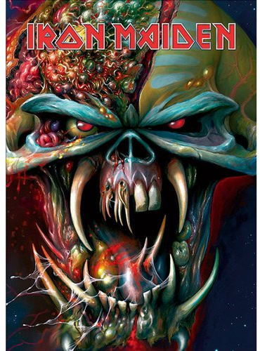 Iron Maiden - Postkarte The Final Frontier