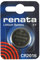 Renata Knopfzelle Batterie CR2016 3V;1 Pack