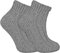 sock snob Damen Winter Bunt Gestrickt Kurz Norweger Style Wollsocken (37/42, 05 Grey)