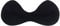 2 pieces White Khaki Black Push Up Bra Cup Chest Pads Sewing In Bra Soft Foam Cup For Bikini Pads Insert Bridal Bra (Black)