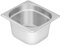 Royal Catering Contenitore Gastronorm Contenitore per Alimenti RCGN-1/6-100B (GN 1/6, 100 mm, Acciaio Inox)