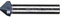 PFERD HSS Kegel-/Entgratsenker | 90°, Ø 16,50 mm, Schaft-ø 10 mm, DIN 335 C | 25202146 - HICOAT beschichtet