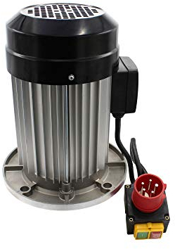 SECURA Elektromotor 400V 4,0 KW + Schalter kompatibel mit Zipper ZI-HS16E Holzspalter