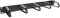 InLine® Pannello passacavi da 19, 5 staffe grandi, RAL 9005, nero