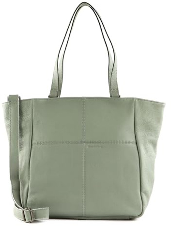 FREDsBRUDER Leder Umhängetasche Pruvia Shopper Sage mint