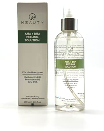 AHA + BHA Peeling I 200 ml I reinigt abgestorbene Hautschüppchen und Poren
