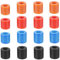OLYCRAFT 16pcs 3D Printer Heatbed Parts Silicone Bed Mounts 16mm 18mm Leveling Solid Bed Mount Heat-Resistant Stable Solid Bed Mount Silicone Heat Bed Parts for Most of 3D Printers