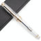 JINHAO 82 Acryl Füllfederhalter mit Iridium Feder (Feine Feder, Transparent mit Gold Clip)