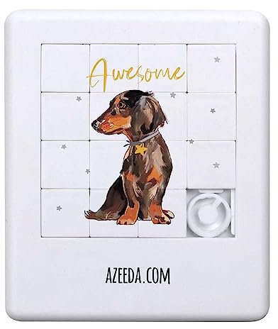 'Awesome Star Sausage Dog ' Sliding Puzzle (PZ00023197)