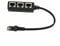 RJ45 Ethernet Network Adapter, Cable 1 to 3/1 to 2 LAN Network Plug Splitter for Ethernet Extension with 2 & 3 Female Ports and 1 Male Port KK's (1 to 3 LAN Network Splitter)