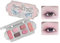 Swan Ballet Series 6-Farben-Lidschatten-Palette, schimmernde matte Lidschatten-Palette, superpigmentierte schimmernde matte cremige Lidschatten-Palette (#03)