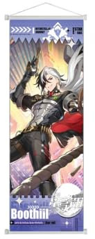 Generisch 1 x Honkai: Sternenschienen-Poster, Wandbehang, geschmiedetes Stoffgemälde, Dekoration, Zimmer, Schlafzimmer für Fans (Boothill)