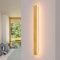 AOEH LED Wandleuchte Innen Holz Wandlampe Dimmbare Mit Fernbedienung Lange Wandleuchte Aus Bambus 21W Lampen Holz Wandbeleuchtung Modern Wandlampe Für Schlafzimmer Wohnzimmer Flur Treppenhaus,60cm