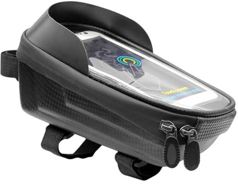 XINBAIJI Sacoche de réservoir magnétique étanche pour moto - Noir
