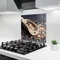 ARTHUB® Crédence de Cuisine en Verre 60x60 cm, Seasoning Table Scoop | Protection Contre Les éclaboussures, Revêtement Mural en Carreaux, Plaque en Verre, Verre trempé, Aliments, Épices