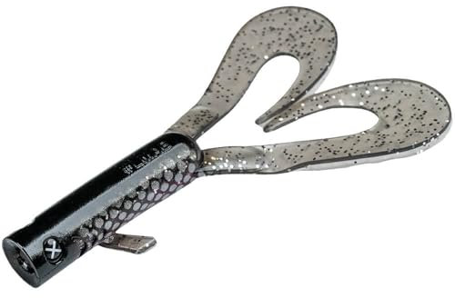 LMAB Drunk Dancer 15, 18 & 23 cm - Doppel-Twister Angelköder - Gummiköder für: Hecht & Zander - Hechtköder Zanderköder - Kunstköder Twinler Pike - Lean Bream, 18 cm