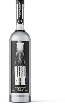 AeroGrade Award-Winning Premium Vodka | 40% ABV | 70cl | Ultra-Smooth, Titanium-Matured from British Oats | Aerospace-Engineered Luxury Spirit for Cocktails or Sipping